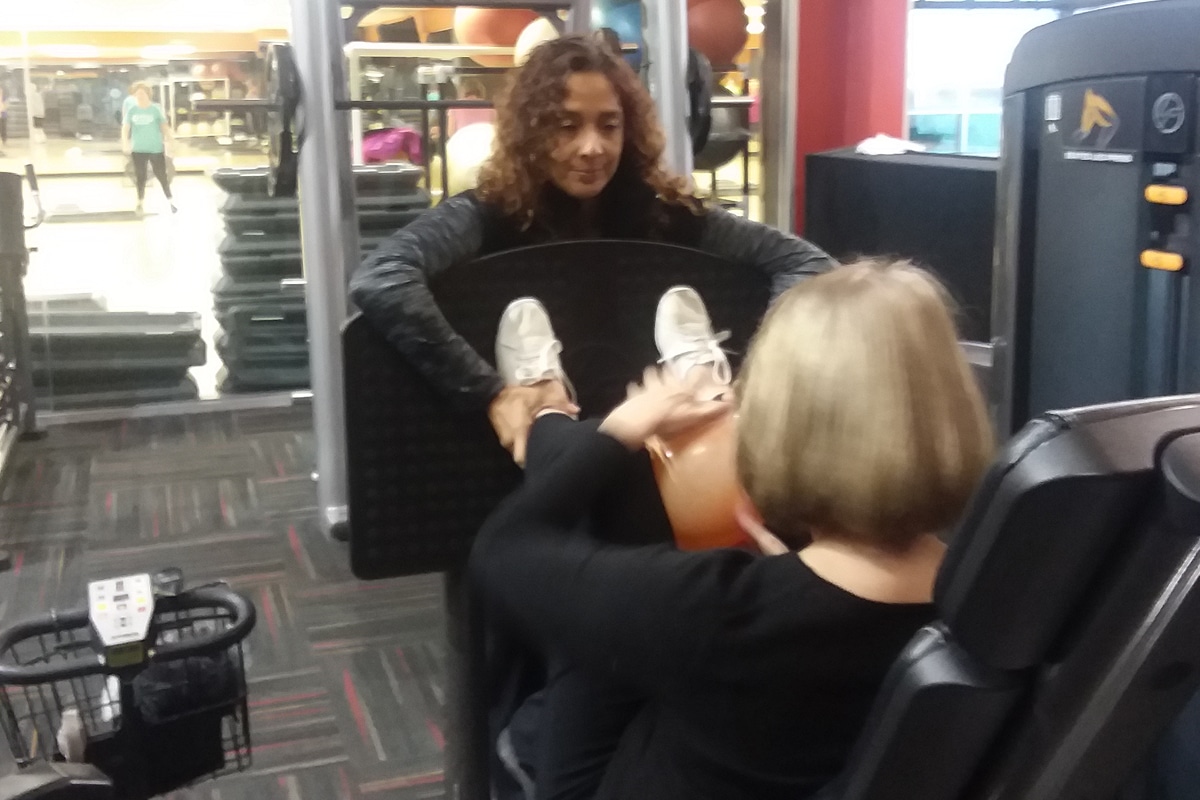 Michele DeJesus and Erika Miller Resistance Training with Multiple Sclerosis